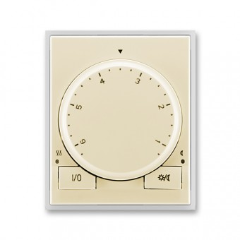 termostat univerzální otočný ELEMENT 3292E-A10101 21 slonová kost/ledová bílá